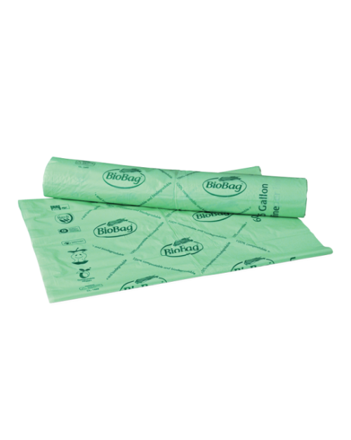 32- 64 Gallons, Biodegradable Compostable Can Liners: Eco-Friendly, Multiple Sizes (0.88 mil to 1 mil)