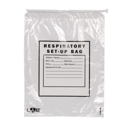 Patient Respiratory Bags 12"x16" for Clean Transportation & Storage, Pack of 500