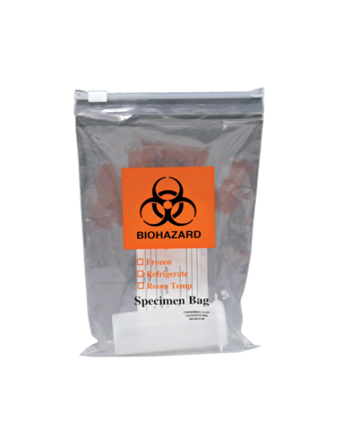 Sliding Zipper Specimen Bags 7x9in/1000pcs- Secure Closure for Containment and Storage
