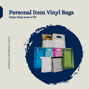 Personal Item Vinyl Bags
