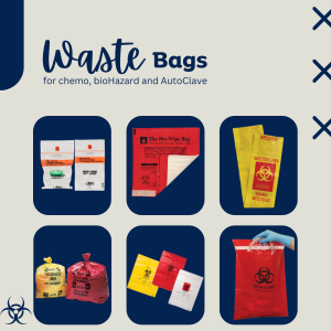 Waste Bags(Chemo, BioHazard, AutoClave)