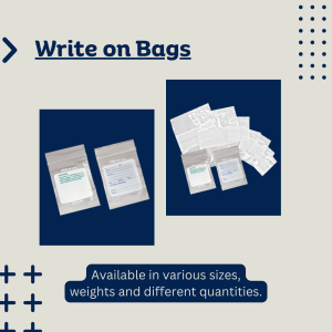 Write -On Bags