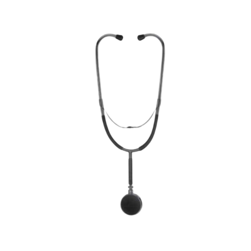 Bowles Stethoscope with Diaphragm - Flat Model, 40mm Diameter