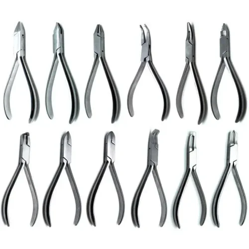 Versatile Dental Pliers for Precision Orthodontic Tasks - Ideal for Archwire Work, Loop Forming, Contouring, Torqueing, and Stop Placement
