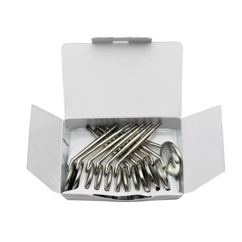 Mouth Mirror Cone Box - Set of 12 Dental Mirrors for Enhanced Intraoral Observations