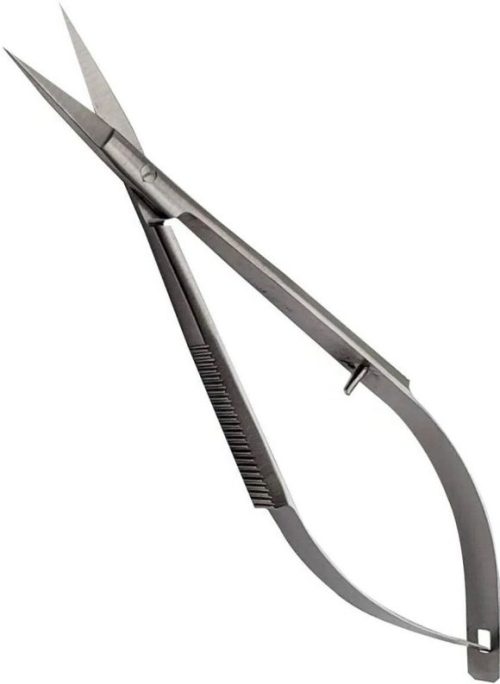 Professional Noyes STRAIGHT Micro Scissor 125mm - Precision Microsurgery Spring Scissors