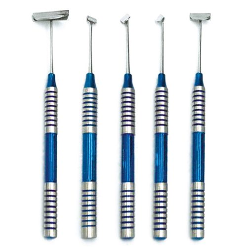 Soft Brushing Kit Set of 5 Dental Surge Dental Instruments - Precision Tools for Gentle Disruption of Collagen Fibers