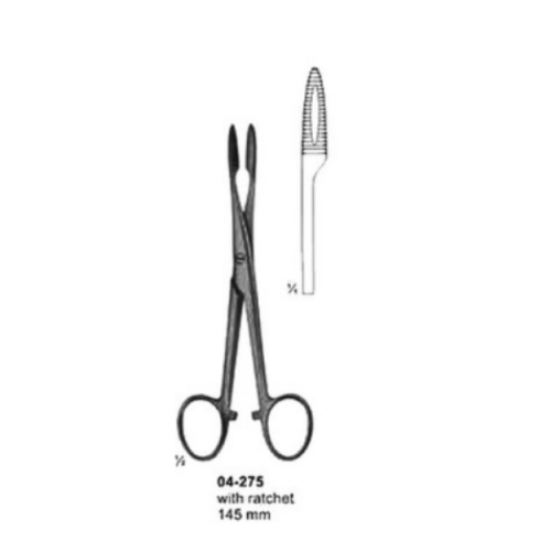 Gross-Maier Dressing Forceps with Ratchet -140mm