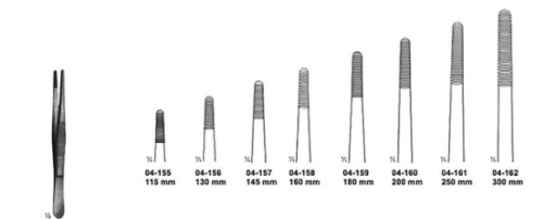 Standard Dissecting Forceps - Available in Different Angles
