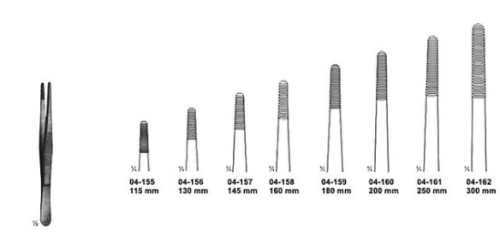Standard Dissecting Forcep - Precision Surgical Instrument with Toothed Jaws