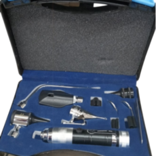 ENT Diagnostic Set with LED Illumination and Versatile Instrument Heads